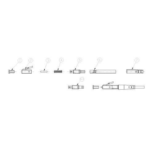 Latest company Solutions about UL94 V-0 ve IEC61754-20 standartlarına uygun LC fiber optik konektör terminal kitleri