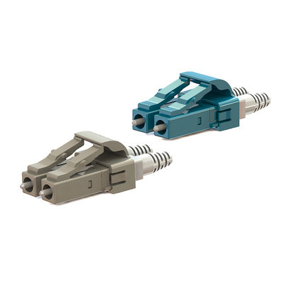 Beige Duplex LC Fiber Optic Connector 32mm Terminal Kits İşlemin Kolaylığı