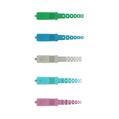 Fiber Optik Kablo için Simplex Duplex SC Terminal Connector Kit Long Boot
