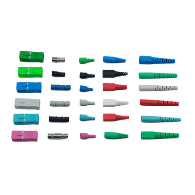 Push Pull PBT SC Optical Connector Kits APC Fiber Connector Yüksek Performans