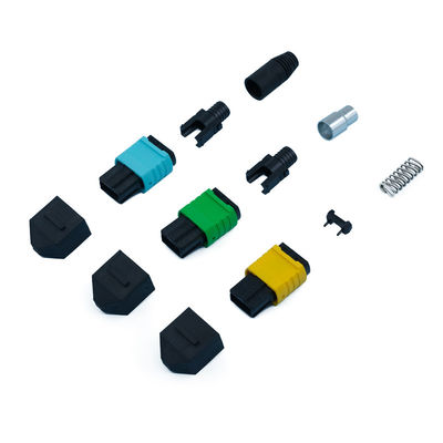 İyi bir fiyat. Erkek Kadın MPO Fiber Optic Connector 40G 400G Ağlar Pigtail Fiber Connector çevrimiçi