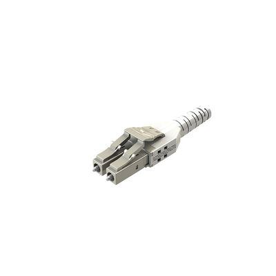 Veri Merkezi Çözümü LC Fiber Optic Connector Duplex With Uniboot 2.0 Beige Assembly