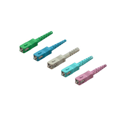 İyi bir fiyat. Çeşitli Renklerle Hızlı Montaj Multimode SC Fiber Connector çevrimiçi