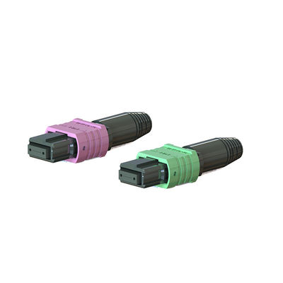 FTTH Uygulamaları Paralel Optik İletişim için MPO Fiber Optic Connector