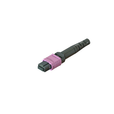Farklı ferrule malzemeleri gövde ve bot renkleri ile MPO Fiber Connector