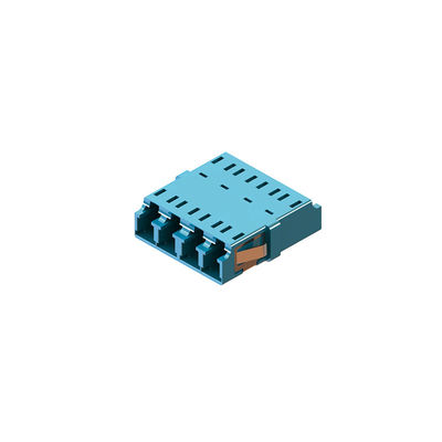 4 Multimode LC Fiber Optic Adapter CATV / FTTX için Fiber Optic Couplers azaltmak