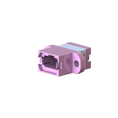 Erkeğe Kadına Plastik Fiber Optik Adaptörler MPO Simplex Fiber Kanal