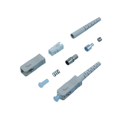 İyi bir fiyat. Erkek Kadın SC Fiber Optic Connector Kits Optik Kablo Bağlantıları çevrimiçi