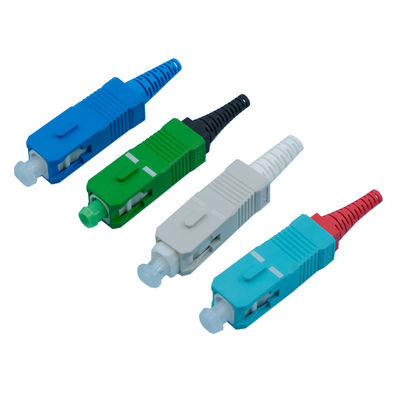 İtmek Çekmek Tipi SC APC Fiber Bağlantısı Fiber Optic Jumper Bağlantıları Elde Etmek Kolay