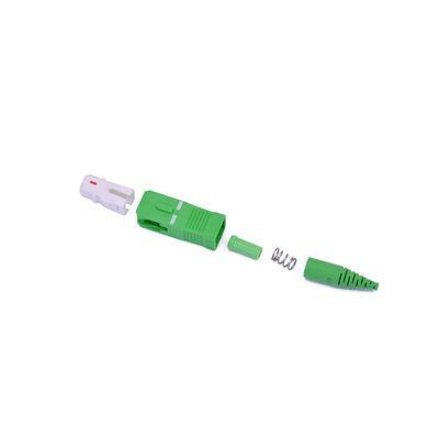 SC Bağlantı Fiber Optic Terminal Kits SC UPC APC Türü Kullanılabilir PBT Malzeme Telekom