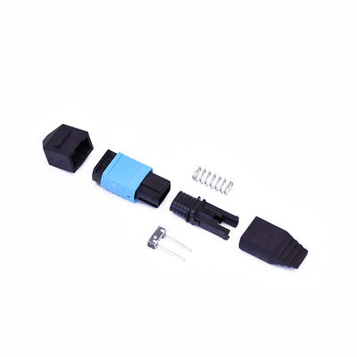 İyi bir fiyat. 3.0mm MT-MPO OM3 Fiber Connector 16/32 Core Offset Key Fiber Array Destek Kalıp Tasarımı çevrimiçi