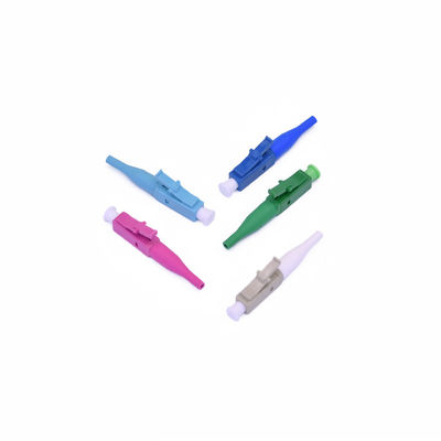 Ateş direnci UL94V-0 ile fiber optik LC konektörleri 0.9mm simplex Auga