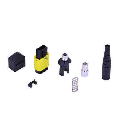 MPO/MTP Tek Modlu Fiber Optic Kablo Bağlantısı Erkek/Kadın MTP 12/16Core MT Ferrule ile